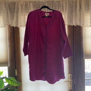 Women’s Button Up Nightgown